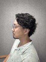 クイル(quill)&nbsp;大阪梅田ニュアンスパーマカルマパーマメンズマッシュフェード
