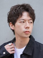 フィフス 大分(fifth)&nbsp;大分ルーズパーマメンズカットルーズショートツーブロックゆるめ