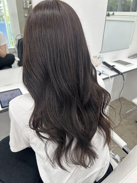 ハロ(HALO) 透明感重視！バイオレット艶カラー