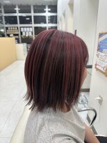 ヘアポジション 五所川原店(HAIR Position)&nbsp;アンブレラカラー×ピンク