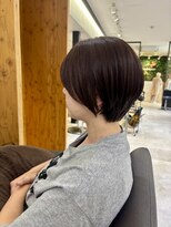ルディー バイ ヘアーポケット(rudii by HAIR POCKET) 大人女性におすすめ*スッキリ丸みショートボブ◯