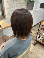 エクラバイケンジ(ECLAT byKENJE)&nbsp;キリッパなしボブ×髪質改善カラー