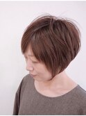 前下がりボブ