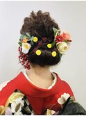成人式ヘアセット