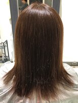 大嶋直樹の美容室 表参道&nbsp;高難易度縮毛矯正表参道マリアンヌ＝乾かしただけです。本当です