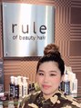 ルール オブ ビューティー ヘアー 花園サロン(rule of beauty hair) 川江 美香