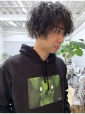 マッシュベース／ツイストピンパーマ