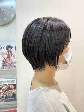 レンジシキチジョウジ (RENJISHI KICHIJOJI) 黒髪ショートボブ［RENJISHI KICHIJOJI］