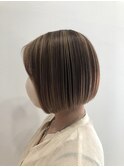 NAKADE ミニボブ×切りっぱなし