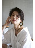 大人ナチュラル　ショートボブ