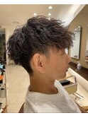 ソフトツイスト×スパイラルパーマ