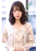 ことりベージュローライト大人かわいい小顔スリークボブ大人ボブ