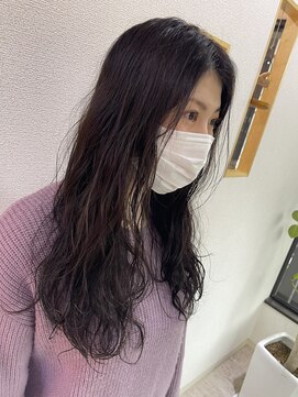 ヘアーパーチ(HAIR perch) バイオレットブラック