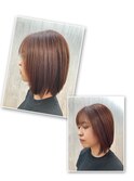 素髪2WAYボブ