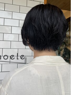 ノエル(noele) ふんわりショート×ダークグレージュ