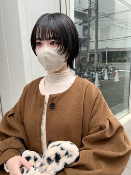 カフ(CAF) CAF松本【かっこよくなりすぎない短めウルフ×暗めカラー】