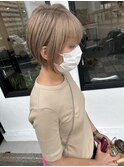 白髪ぼかしベージュ