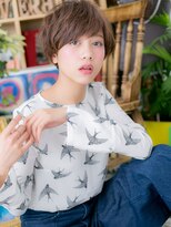 カバーヘア ブリス 戸田公園西口店(COVER HAIR bliss)&nbsp;ショコラアッシュ横顔美人マッシュパーマh2戸田公園20代30代40代