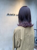 アネラヘアー(Anela hair) 10代/20代★グラデーションカラー×パープル