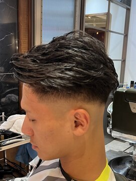 エイトメン 上野店(EIGHT MEN) ワンカールパーマ　ニュアンスパーマ　フェード