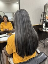 リミットバイアフィナー 大宮店(limit by Afinar) ハイライト×グレージュ