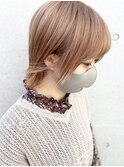 【松戸/ムラマツ】大人可愛いペールショートボブ秋冬
