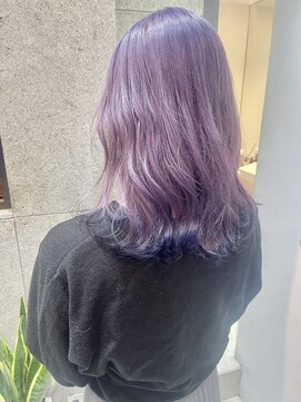 フェリア 松山(Feria) 【Feria松山】透明感ラベンダー×ネイビー♪“石田幸輔”