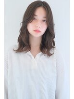 ガリカ 大名(Gallica)&nbsp;ダークグレージュ ＆ 毛束感 ☆ひし形シルエット くせ毛風semi♪