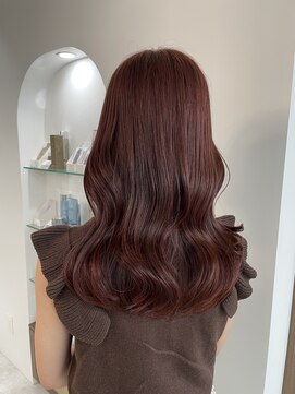 ボタン ハカタ(VOTAN hakata) 天神/韓国ヘア/ワインレッド/チョコレートカラー/ブラウン