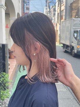 ロア 福岡天神本店(LORE) ダブルカラーベージュカラーケアブリーチカラーハイトーンカラー