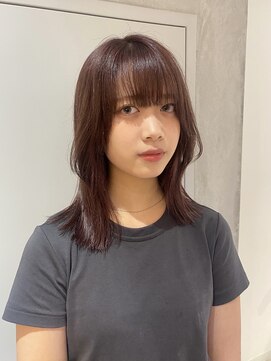 ヨーク(YOKE) 【YOKE】暖色/ピンクブラウン/カシスレッド/ボブ/結べるボブ