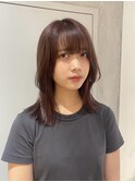 【YOKE】暖色/ピンクブラウン/カシスレッド/ボブ/結べるボブ