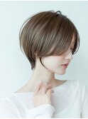 ショート/オリーブベージュ