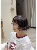 ショートボブパーマ