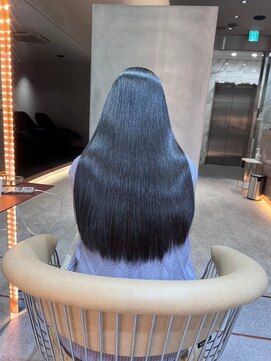 アンフィニー 仙台(ANFINI) 仙台髪質改善縮毛矯正韓国レイヤーカット前髪メルティーカラー