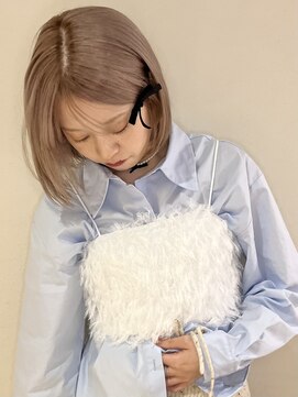 コージーベルベット(Cosy Velvet) ミルクティーグレージュ♪