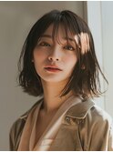 【endive西京極】透け感あふれる柔らかボブ