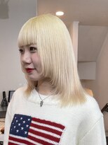 ミーム 原宿 表参道(meme)&nbsp;◎ブロンドハイトーンカラーデザインカラーアンブレラカラー