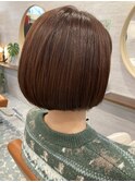 切りっぱなしボブ