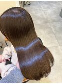 うる艶マットブラウン×美髪ヘアエステ　Zina本八幡