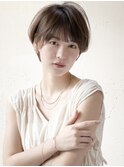 マッシュショート/ショートボブ/小顔カット/耳掛けショート
