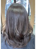 ロングスタイル/水素トリートメント/白髪染め
