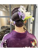 ツルッとアレンジ卒業式ヘアセット【もえみ】