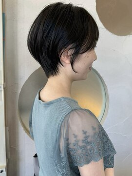 ヘアメイク シンズ レインボー(Hair Make SHIN'S RAINBOW) ショートボブ/大人巻き/ぷつっとボブ/ナチュラルモード/高松