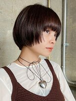 オーレント(AULENT)&nbsp;丸みショート・ボブ/丸顔/前髪あり/絶壁解消/20代/30代/長め