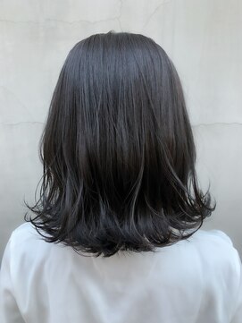 クーナバイトマト 横浜(Cuna by TOMTO) 【MISATO】ネイビーカラー_外ハネボブ