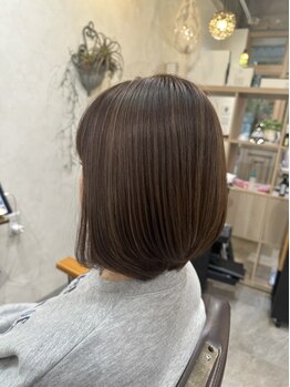 【早良区干隈/野芥】白髪が伸びても気になりにくい《白髪ぼかし・ハイライトカラー》が大人気♪