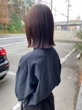 丸くならないボブ12/4小顔