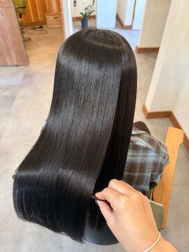 枚方、カラー、髪質改善、会話のいらない個室サロン