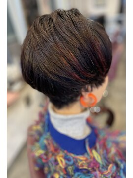 サーティエイト(38) ハイライト/インナーカラー/ブリーチ/ダブルカラー/ショート/